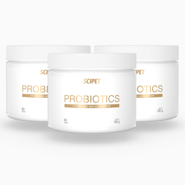 Пробиотици за кучета SciPet - 3х60 бр.